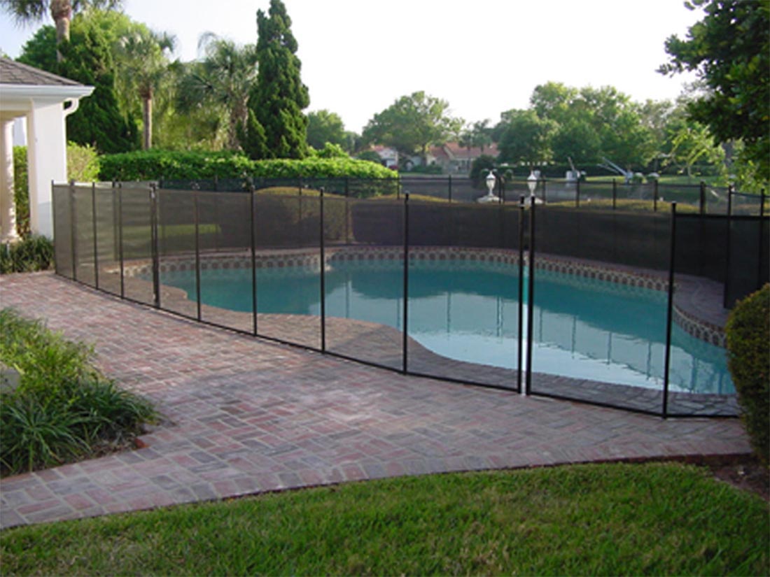 Pool fence in Baldwin County, Foley and Orange Beach, Aalabama